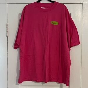 Drake short sleeve tee pink/green